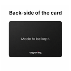 Reminder Metal Card