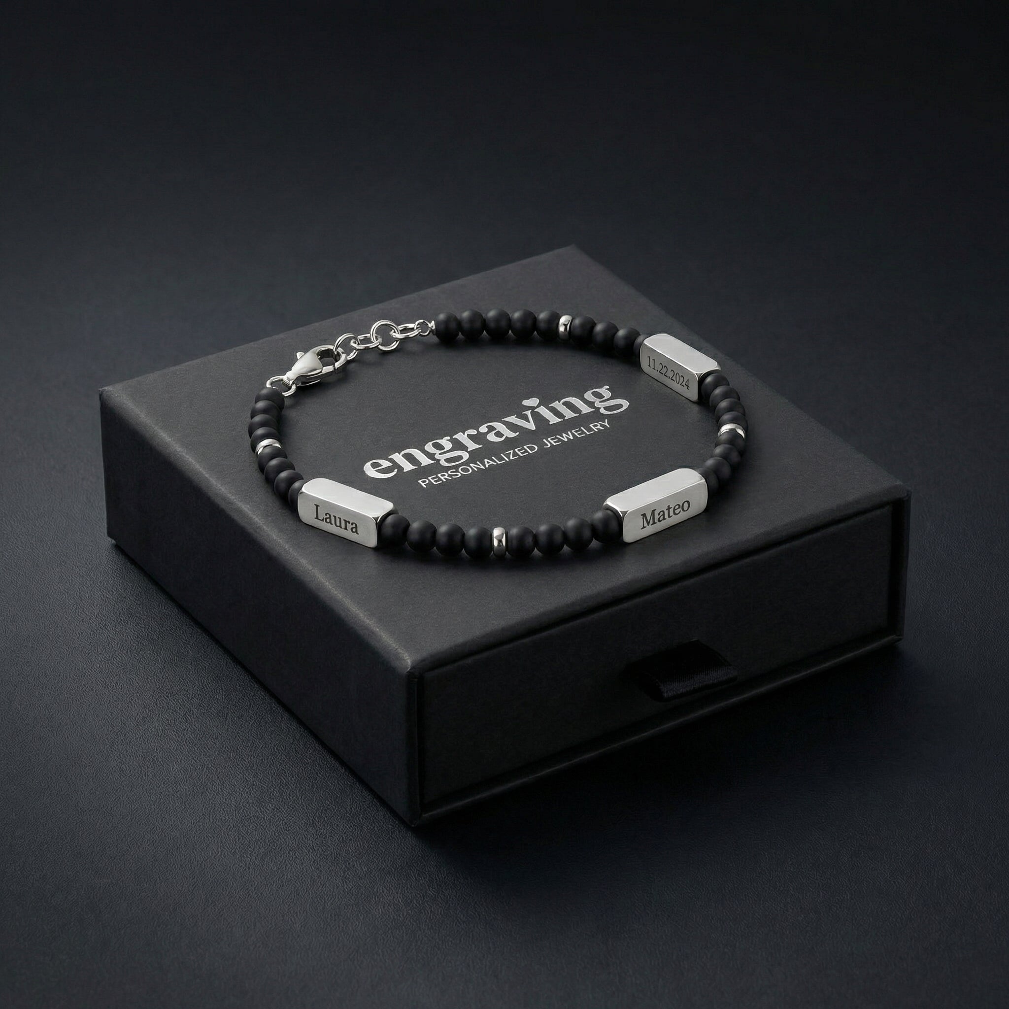Bracelet: Tribute [Black Matte]