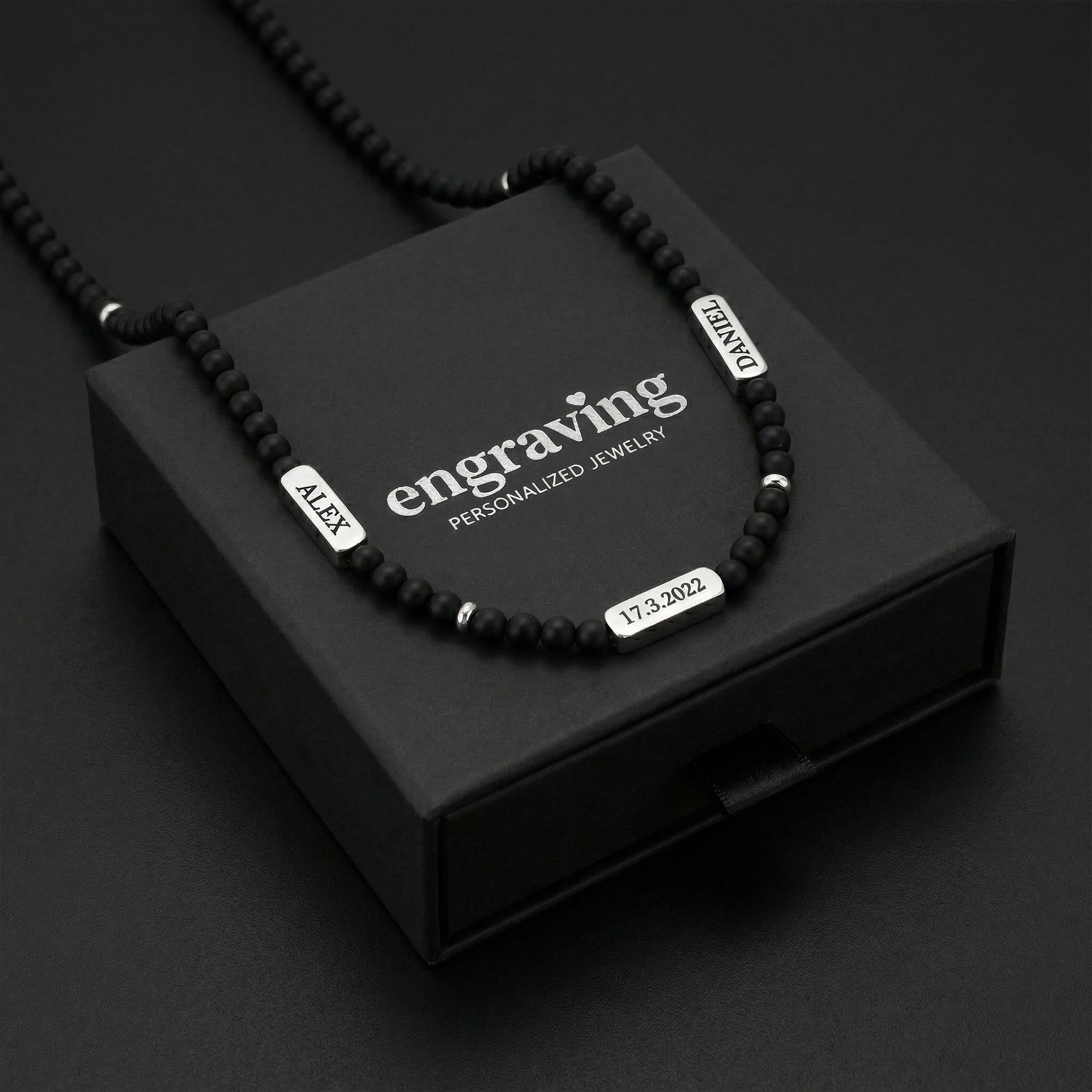 Necklace: Tribute [Black Matte]