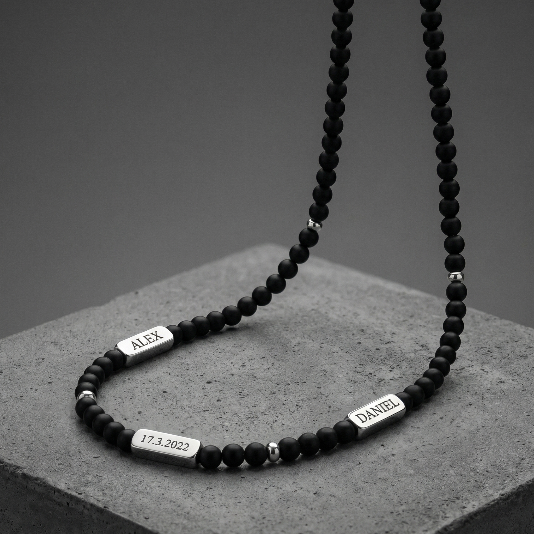 Necklace: Tribute [Black Matte]