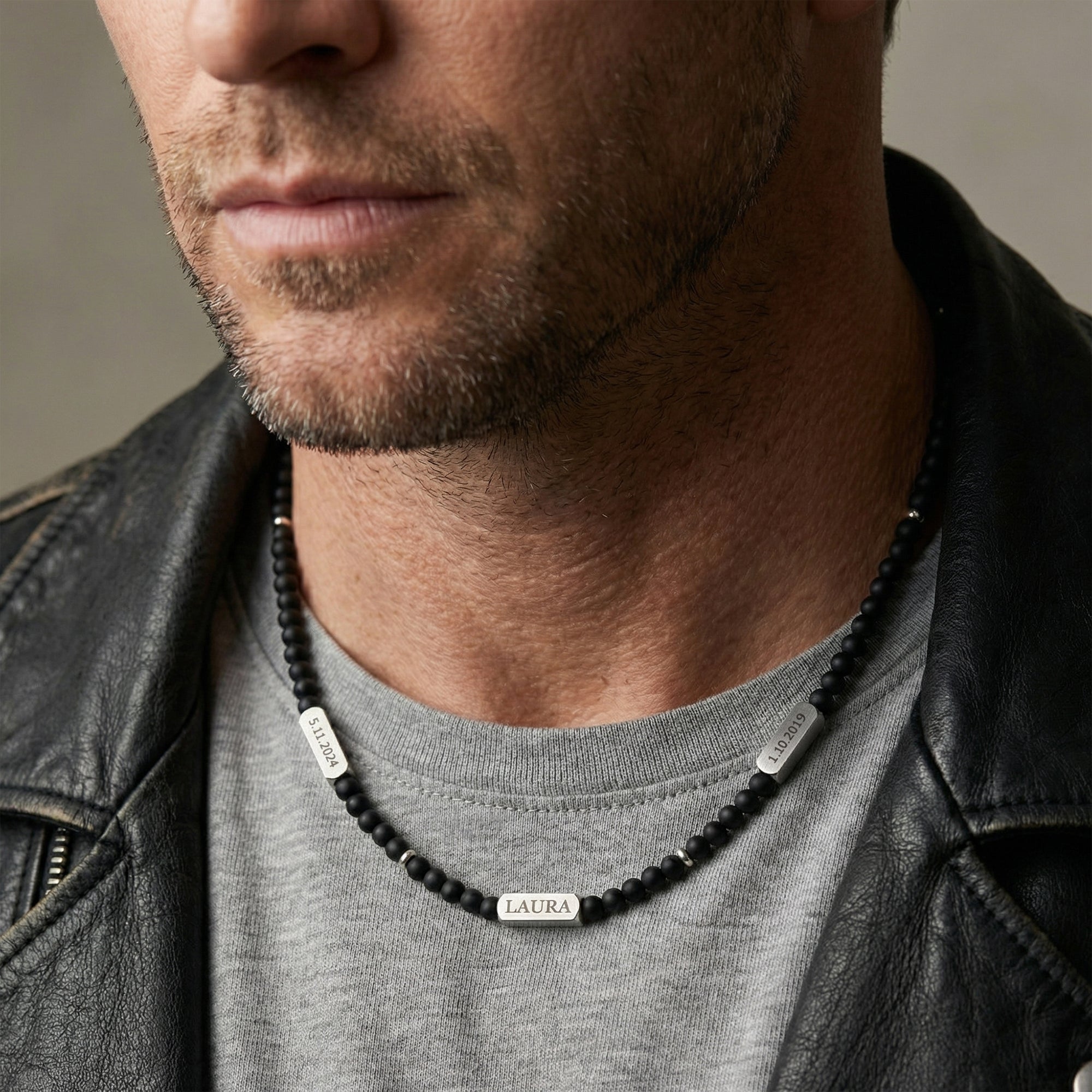 Necklace: Tribute [Black Matte]